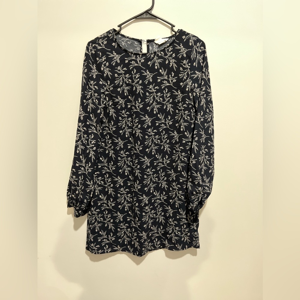 Navy blue/black H&M dress